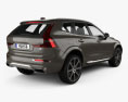 Volvo XC60 Inscription 2020 3D-Modell Rückansicht