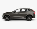 Volvo XC60 Inscription 2020 3D模型 侧视图
