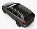 Volvo XC60 Inscription 2020 3D-Modell Draufsicht
