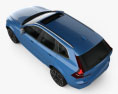 Volvo XC60 R-Design 2020 3D模型 顶视图