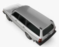 Volvo 245 1984 3D-Modell Draufsicht