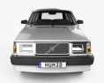 Volvo 245 1984 3D 모델  front view