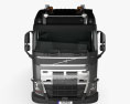 Volvo FH 750 Globetrotter Cab Tractor Truck 4-axle 2017 3d model front view