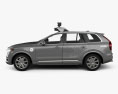 Volvo XC90 T8 Uber 2018 3d model side view