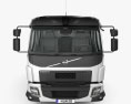 Volvo FL Crew Cab Camion Telaio 2018 Modello 3D vista frontale