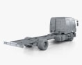 Volvo FL Crew Cab Вантажівка шасі 2018 3D модель
