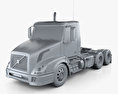 Volvo VNL (300) Tractor Truck 2014 3d model clay render