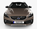 Volvo V40 D3 Cross Country 2018 3d model front view