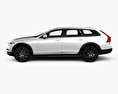 Volvo V90 T6 Cross Country 2019 3D 모델  side view