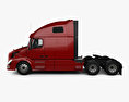 Volvo VNL (660) Tractor Truck 2014 3d model side view