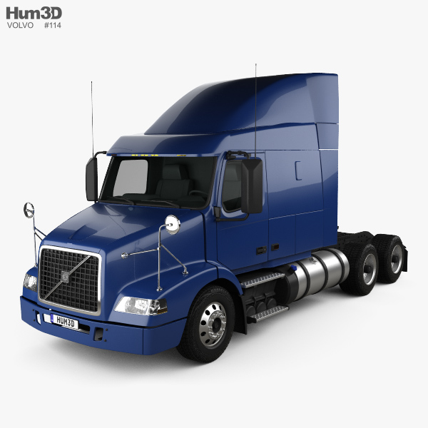 Volvo VNM (430) Camion Tracteur 2017 Modèle 3D