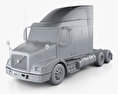 Volvo VNM (430) 트랙터 트럭 2017 3D 모델  clay render