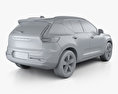 Volvo XC40 with HQ interior 2020 3d model