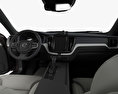 Volvo XC60 T6 Inscription с детальным интерьером 2020 3D модель dashboard