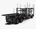 Volvo VAH (200) Car Carrier Truck 2015 3D 모델  back view