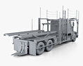 Volvo VAH (200) Car Carrier Truck 2015 3D模型