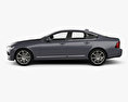 Volvo S90 with HQ interior 2020 3d model side view