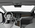 Volvo S90 com interior 2020 Modelo 3d dashboard