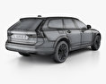 Volvo V90 T6 Cross Country 인테리어 가 있는 2019 3D 모델 