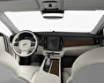 Volvo V90 T6 Cross Country com interior 2019 Modelo 3d dashboard