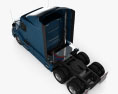 Volvo VAH (630) Sattelzugmaschine 2017 3D-Modell Draufsicht