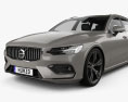 Volvo V60 T6 Inscription 2021 3D модель