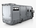Volvo FE Roelofsen-Raalte RR2 Horse Truck 2021 Modello 3D