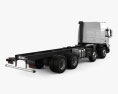 Volvo FMX Globetrotter Cab Chassis Truck 4-axle 2018 3d model back view