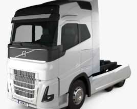 3D model of Volvo FH Tractor Truck 2020