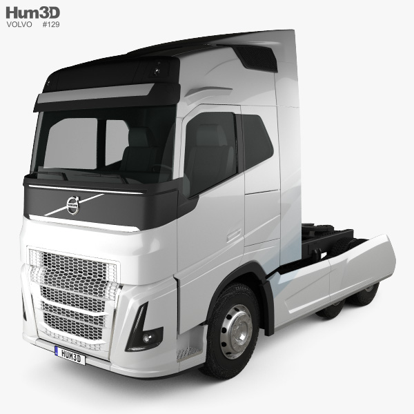 Volvo FH 牵引车 2020 3D模型