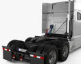 Volvo VNL Low Roof Sleeper Cab Tractor Truck 2014 3d model