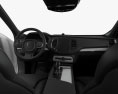 Volvo XC90 T8 з детальним інтер'єром та двигуном 2018 3D модель dashboard