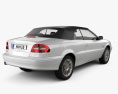 Volvo C70 convertible with HQ interior 2005 3d model back view