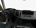 Volvo FL Box Truck with HQ interior 2016 3d model dashboard