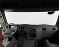 Volvo FMX Tridem Самосвал с детальным интерьером 2017 3D модель dashboard
