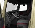 Volvo FMX Tridem Tipper Truck con interior 2017 Modelo 3D seats
