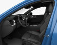 Volvo XC60 T6 R-Design 인테리어 가 있는 2020 3D 모델  seats