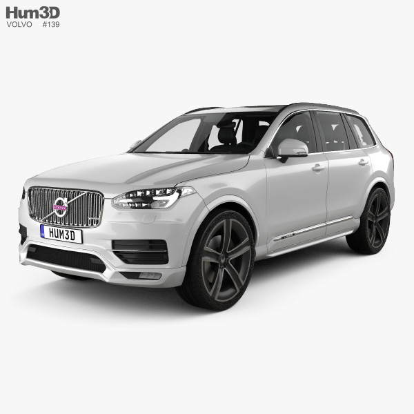 Volvo XC90 Heico with HQ interior 2019 3D model