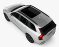 Volvo XC90 Heico with HQ interior 2019 3d model top view