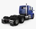 Volvo VNL VT64T 800 Day Cab Tractor Truck 2014 3d model back view