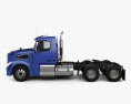 Volvo VNL VT64T 800 Day Cab Tractor Truck 2014 3d model side view