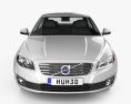 Volvo S80 D4 2016 3D 모델  front view