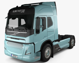 Volvo Electric トラクター・トラック 2019 3Dモデル