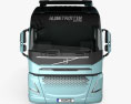 Volvo Electric 트랙터 트럭 2020 3D 모델  front view