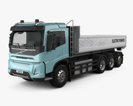 Volvo Electric Tipper Truck 2020 3D model