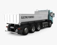Volvo Electric Tipper Truck 2020 3d model back view