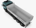 Volvo Electric 自卸式卡车 2020 3D模型 顶视图