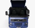 Volvo FM12 420 Sleeper Cab Tractor Truck 2005 3d model front view
