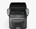 Volvo FH500 Globetrotter Cab Camion Trattore 4 assi 2022 Modello 3D vista frontale