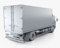 Volvo FL250 Day Cab Box Truck 2016 Modello 3D
